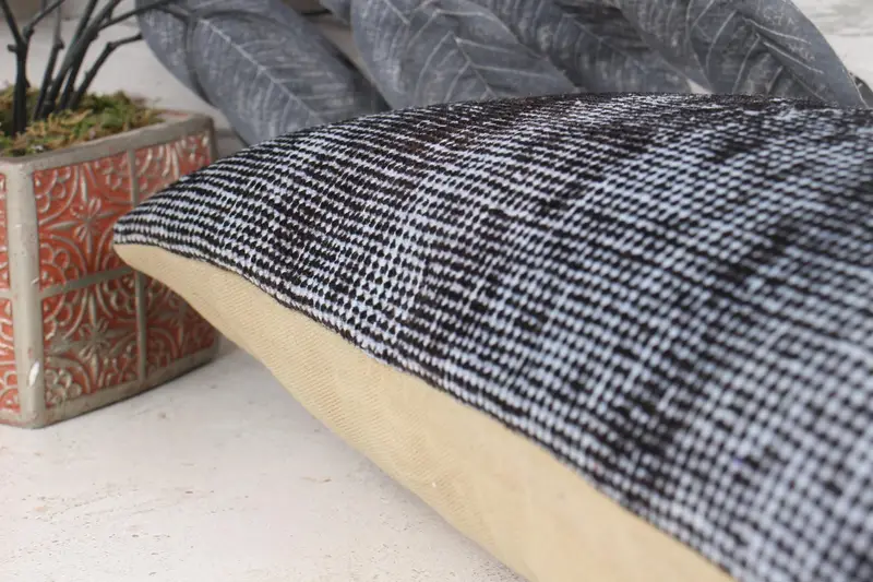Sofa Pillow Case, Indoor Cushion Case, Home Decor Pillow, Pillow, Pillow for Sofa, Sofa Bolster Cushion, 12x24 Brown Pillow Case, Antique Pillows - 7