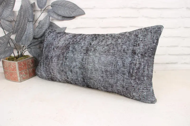 Sofa Pillow Case, Indoor Cushion Case, Home Decor Pillow, Pillow, Pillow for Sofa, Sofa Bolster Cushion, 12x24 Brown Pillow Case, Antique Pillows - 4