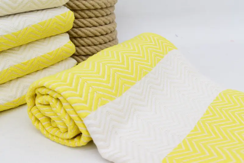 Lightweight Turkish towel, Bachelorette Party Favors, Girls Weekend Favors, Custom Wedding Gift, 70x40 Cotton Zig zag Towel, Christmas Favors - 6