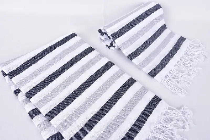 Employee Gifts, 70x40 Cotton Striped Towel, Turkish towel bulk order for wedding gifts, Gifts For Him, Bulk Order Towel, Turkish towel, Luxury towel - 7