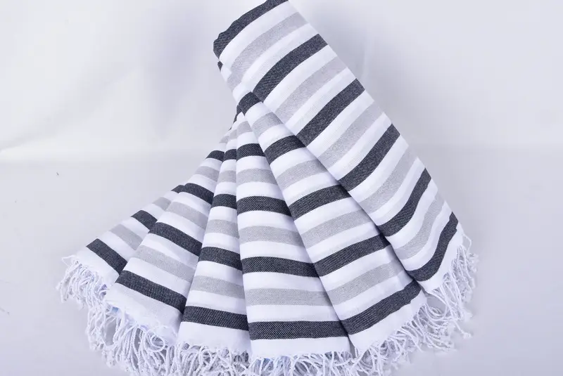 Employee Gifts, 70x40 Cotton Striped Towel, Turkish towel bulk order for wedding gifts, Gifts For Him, Bulk Order Towel, Turkish towel, Luxury towel - 4