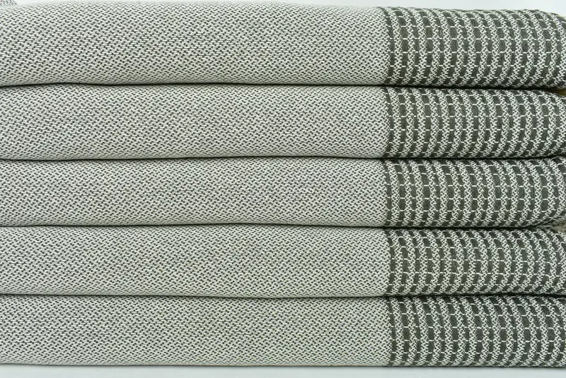 Personalized Wedding Gift, Quick-Dry Beach Towel, Peshtemal Towel, 70x36 Cotton Striped Towel, Engagement Gift, Handwoven Turkish bath towel - 2