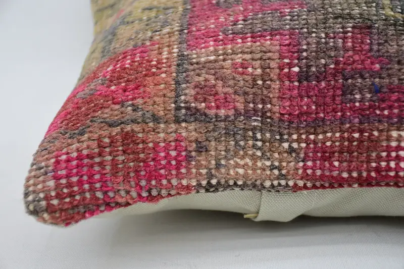 12x12 Brown Pillow Case, Turkish Corner Cushion, Handmade Kilim Cushion, Home Decor Pillow, Wholesale Cushion Case, Pillow Cover, Throw Kilim Pillow - 4