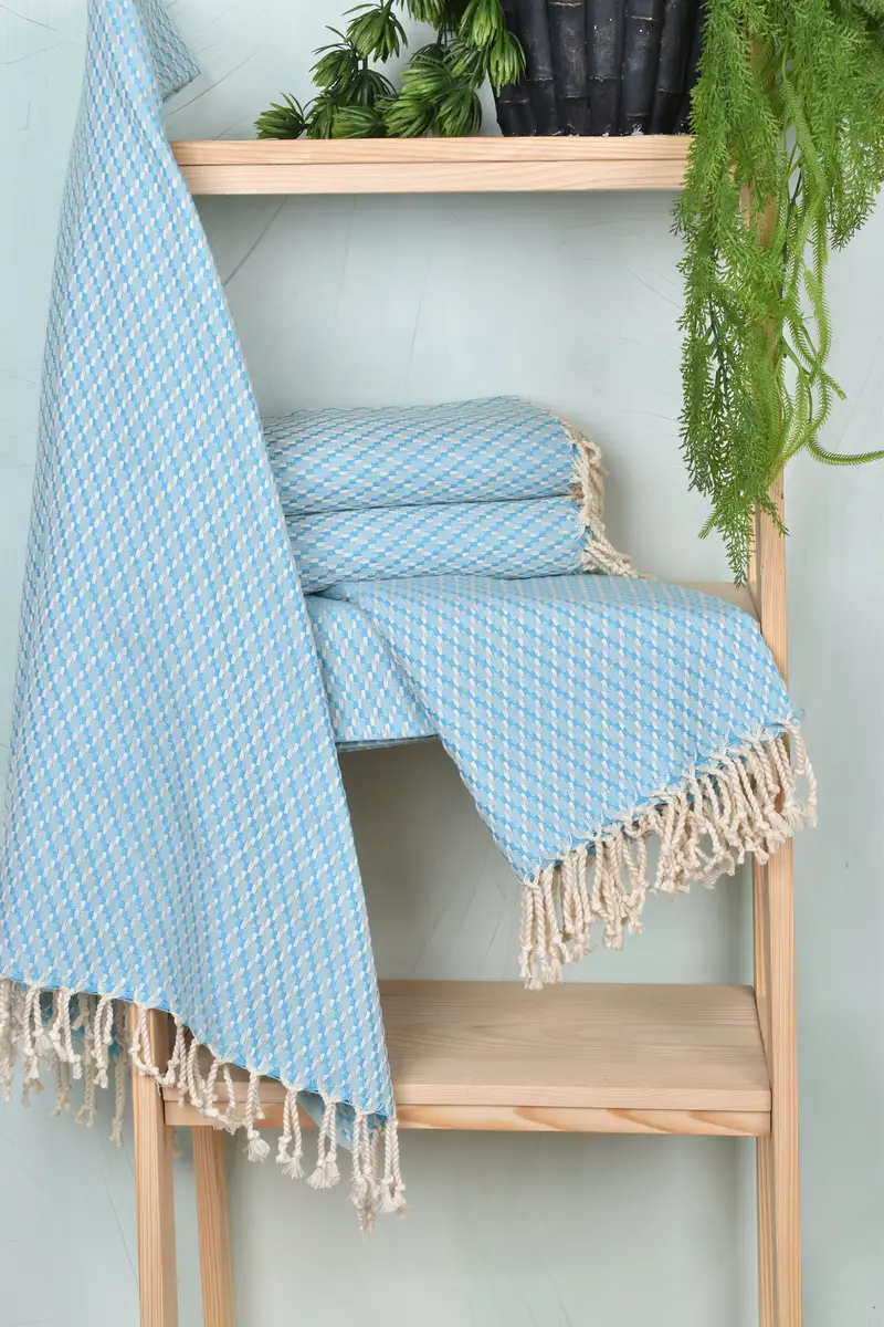 Home Decor Gifts, Absorbent towel, 68x40 Cotton Geometric Towel, Bridesmaid Proposal Gift, Turkish Beach Towel Monogram, Turkish hand towel - 6