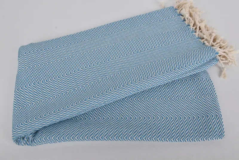 Best Wedding Gift, Wedding Favors, Personalize Gift, Bachelor Gifts, Summer Gift Ideas, Yoga Towel, 70x40 Cotton Chevron Towel, Sand-resistant towel - 4