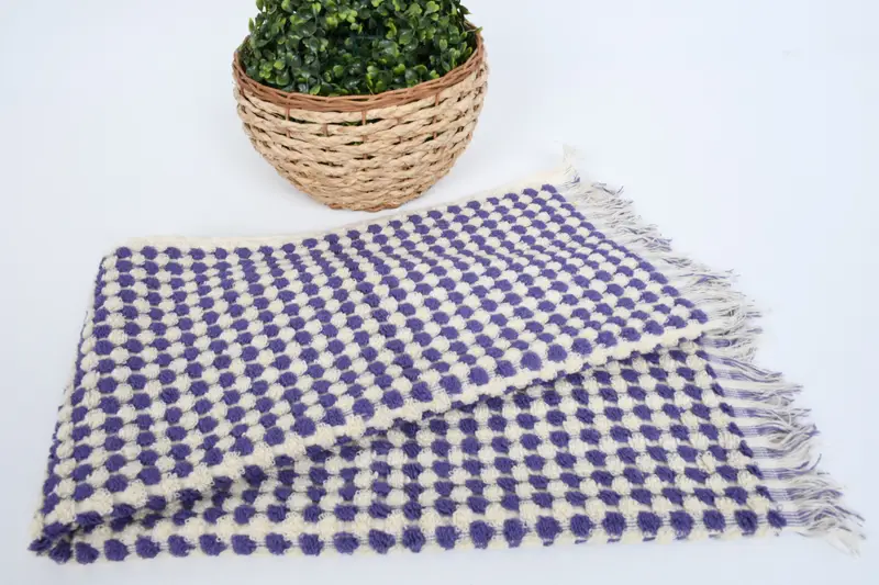 モノグラムキッチンタオル、40x20コットンポンポムタオル、花嫁介添人タオル、パーソナライズされたキッチンタオル、トルコのハンドタオル、同僚へのギフト、スパタオル - 4
