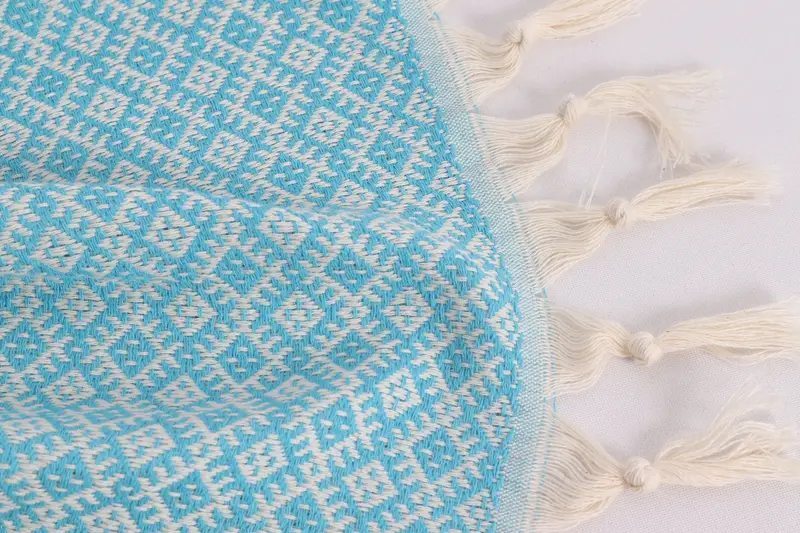 Personalized Gift, Best Wedding Gift, Personalized Hand Towel, Turkish Towel Hand Towel, 38x20 Cotton Diamond Towel, Anniversary Gift For Her - 8