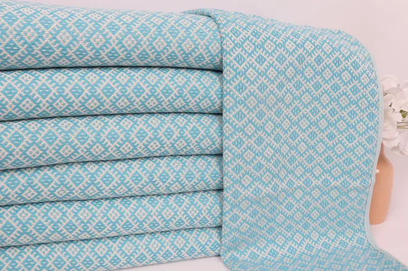 Personalized Gift, Best Wedding Gift, Personalized Hand Towel, Turkish Towel Hand Towel, 38x20 Cotton Diamond Towel, Anniversary Gift For Her - 2