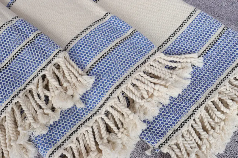 Gym Towel, Gift For Coworker, Pool Towels, Gifts For Him, 70x36 Cotton Striped Towel, Turkish bath towel, Organic Turkish towel, Unique Wedding Gift - 5