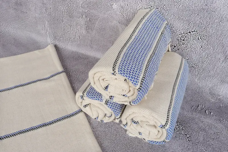 Gym Towel, Gift For Coworker, Pool Towels, Gifts For Him, 70x36 Cotton Striped Towel, Turkish bath towel, Organic Turkish towel, Unique Wedding Gift - 8