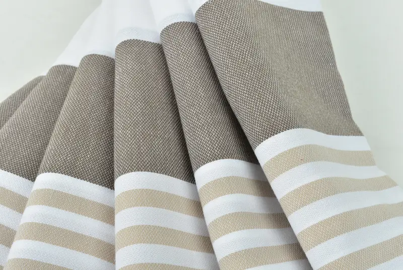 Personalized Gift, 70x40 Cotton Striped Towel, Personalized Bridesmaid Gift, Turkish towel, Extra large Turkish bath towel, Wedding Shower Gift - 5