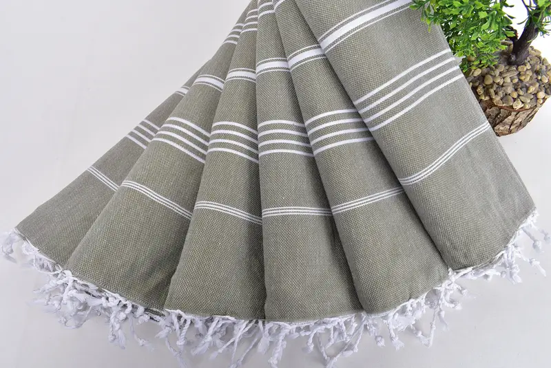 70x40 Cotton Striped Towel, Personalized Wedding Gift, Personalized Gift, Housewarming Gift, Summer Towel, Turkish Towel Bulk, Wedding For Favor - 4