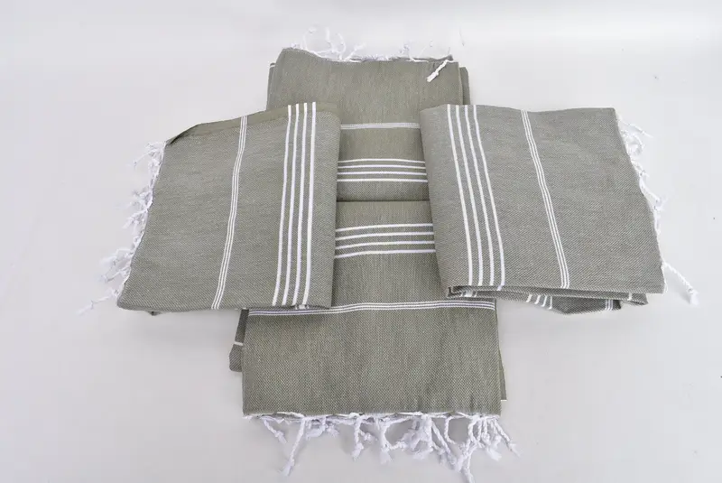 70x40 Cotton Striped Towel, Personalized Wedding Gift, Personalized Gift, Housewarming Gift, Summer Towel, Turkish Towel Bulk, Wedding For Favor - 6