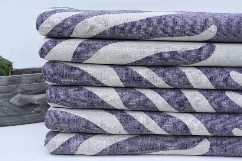Absorbent Turkish towel, Decorative Towel, 70x40 Cotton Patterned Towel, Personalised Gift, Turkish towel, Spa Towel, Monogram Turkish Towel - 4