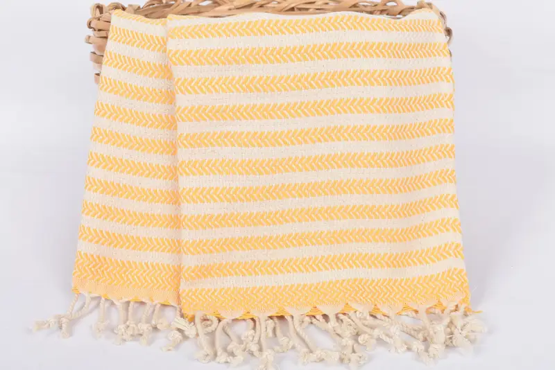 Turkish Hand Towel, 40x18 Cotton Chevron Towel, Gym Towel, Bachelor Towel, Personalized Kitchen Towel, Embroidery Towels, Monogram Hand Towel - 5