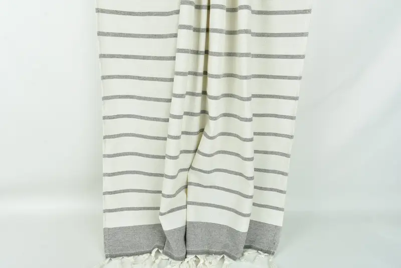 68x39 Cotton Striped Towel, Personalized Towel Gift, Organic Turkish towel, Quick-dry towel, Beach Towel Bulk, Gym Towel, Personalized Gift For Her - 8