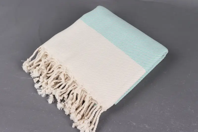 Guest Towel, Absorbent towel, Cotton towel, Organic cotton peshtemal for spa and beach, Wedding Gift Ideas, 70x40 Cotton Striped Towel, Bath towel - 6