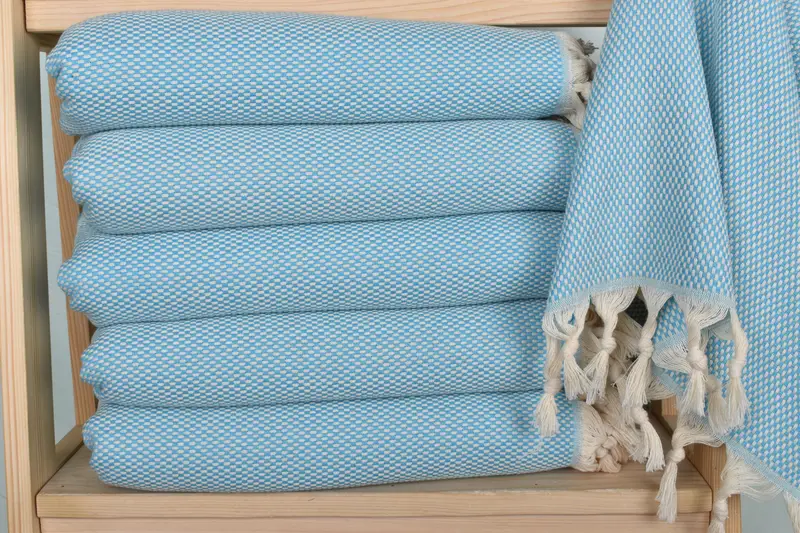 Maid Of Honor Gift, Handmade Gift, Bridal Shower Gift, Monogram Kitchen Towel, Turkish Tea Towel, 40x18 Cotton Polka Dot Towel, Personalized Gift - 2