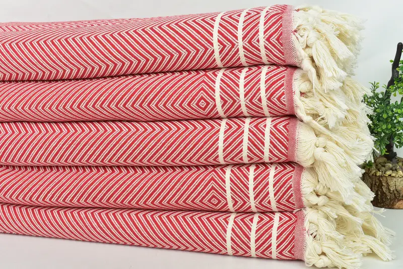 Girl Trip Party Favor, Gift For Mom, Throw Blanket, Housewarming Gift, 96x70 Cotton Diamond Towel, Bridal Shower Gift, Thanksgiving Tablecloth - 3