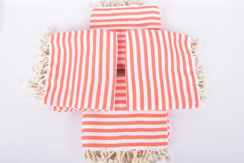 Handmade Turkish hammam towel, 70x40 Cotton Striped Towel, Custom Gift, Custom Wedding Gifts, Lightweight Turkish towel, Gym Towel, Gift For Bride - 6