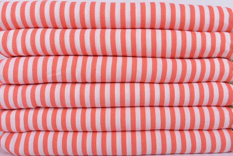 Handmade Turkish hammam towel, 70x40 Cotton Striped Towel, Custom Gift, Custom Wedding Gifts, Lightweight Turkish towel, Gym Towel, Gift For Bride - 2