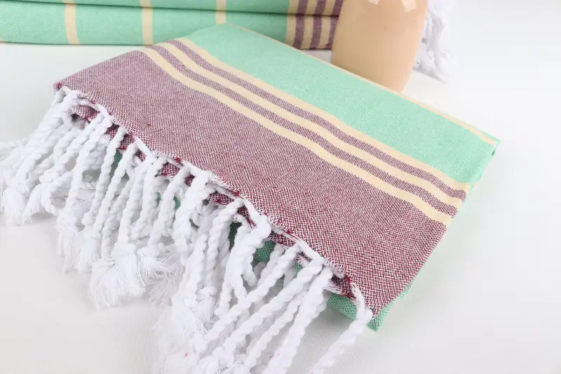 70x36 Cotton Striped Towel, Bridesmaid Gifts Personalized, Best Beach Towel, Custom Name Towel, Bridemaids Beach Towel, Bridesmaid Gifts, Soft towel - 5