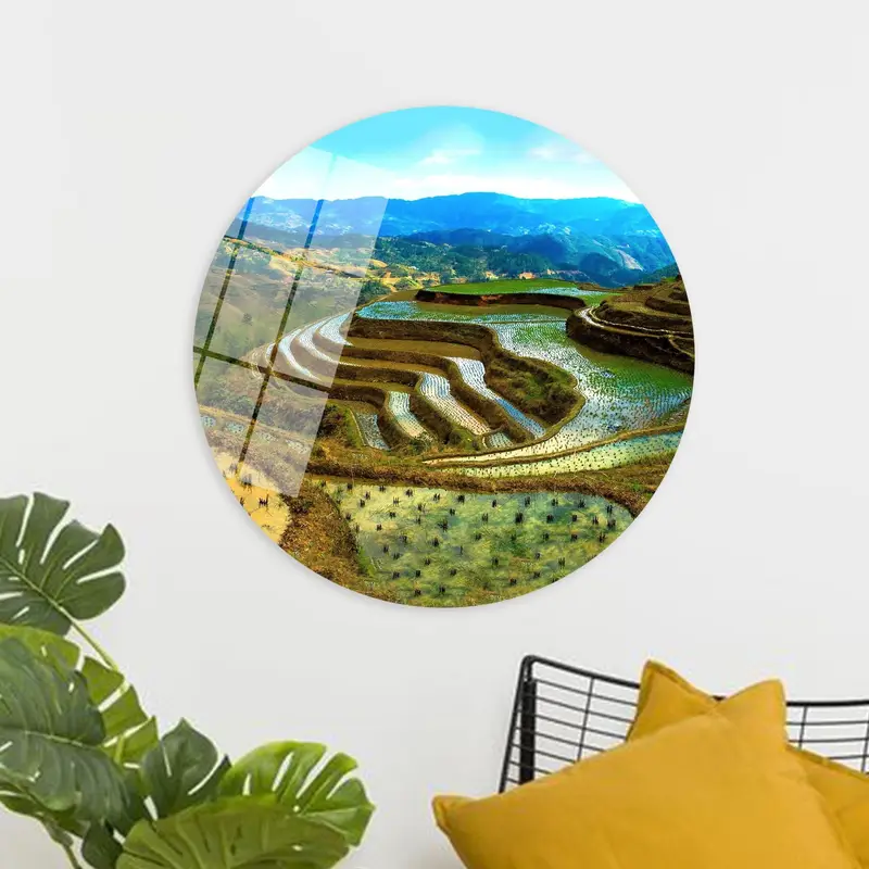 バナウエ棚田キャンバス: 自然の傑作をご自宅に