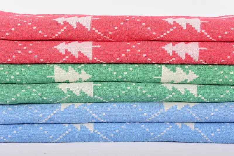 Bachelor -Geschenke, Peshtemal -Handtuch, Brautduschgeschenke, 84x42 Cotton Weihnachten gemustertes Handtuch, personalisiertes Geschenk für sie, maßgeschneidertes türkisches Handtuch - 3