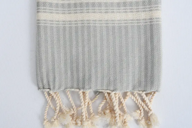 Turkish Hand Towel, Monogram Kitchen Towel, 40x18 Cotton Striped Towel, Custom Hand Towel, Halloween Gifts, Travel Towel, Monogrammed Turkish Towel - 3
