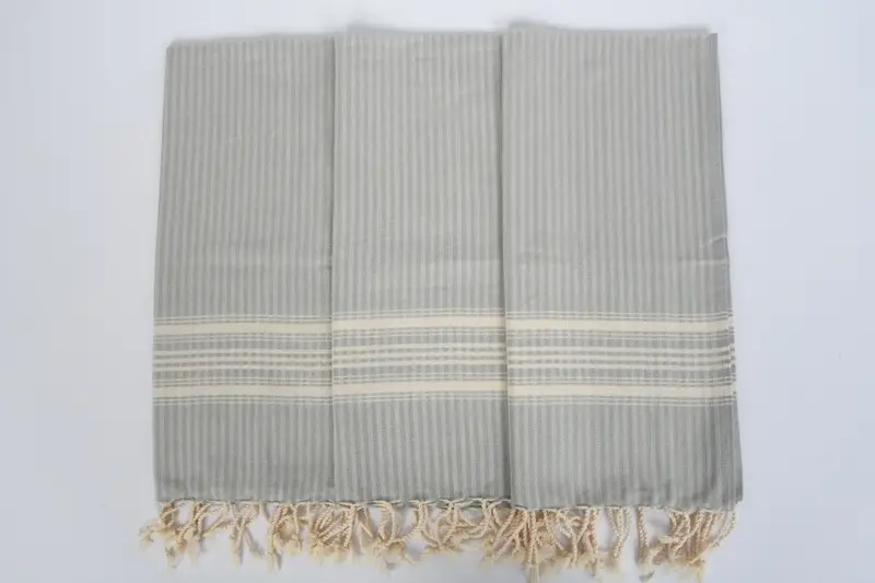 Turkish Hand Towel, Monogram Kitchen Towel, 40x18 Cotton Striped Towel, Custom Hand Towel, Halloween Gifts, Travel Towel, Monogrammed Turkish Towel - 7