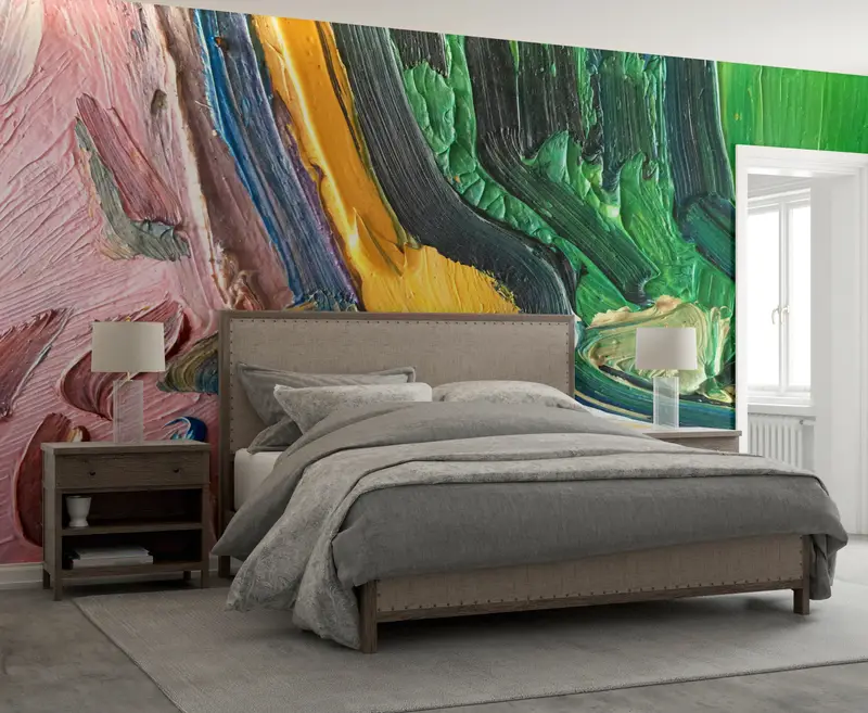 Paint Wall Art, Abstract Wall Art, 3d Effect Wall Art, Modern Wall Print, Painting Wall Decor, Acrylc Wall Print, Colorful Wall Print, - 5