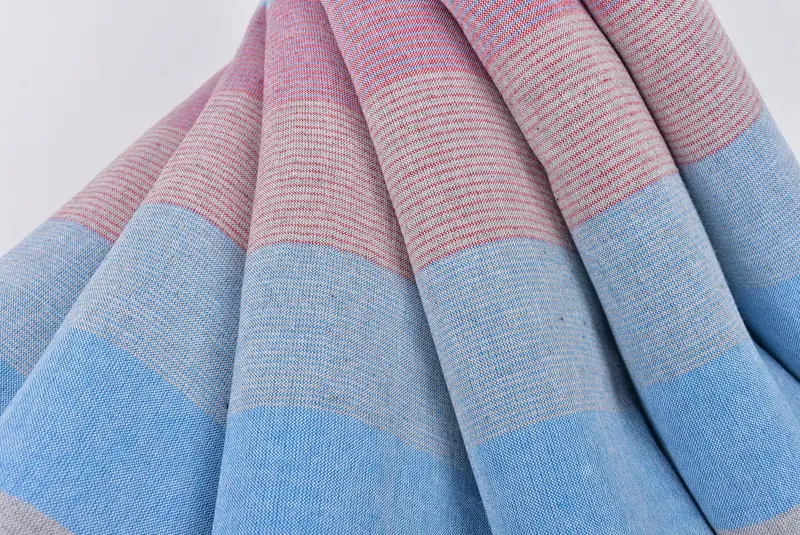 Summer Towel, Travel towel, Kids Beach Towel, Turkish Towel Beach, 68x40 Cotton Striped Towel, Turkish Towel Set, Bridal Party Gifts, Hammam towel - 5