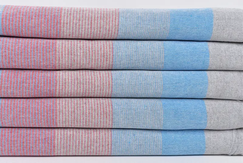 Summer Towel, Travel towel, Kids Beach Towel, Turkish Towel Beach, 68x40 Cotton Striped Towel, Turkish Towel Set, Bridal Party Gifts, Hammam towel - 2
