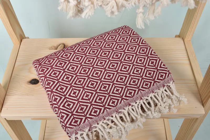 Lightweight Turkish towel, Miami Bachelorette Party Favors, Guest Towel, Turkish towel, Gift For Him, 70x40 Cotton Diamond Towel, Christmas Gift - 5