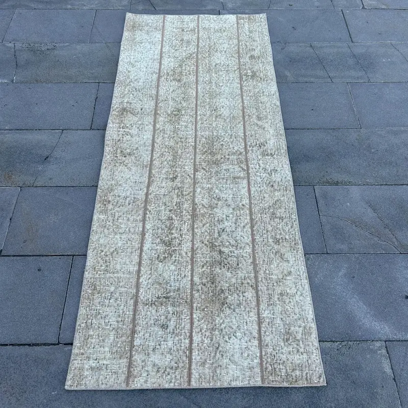 Alfombra de camuflaje marrón y verde, decoración elegante de 2,5x6,2 pies