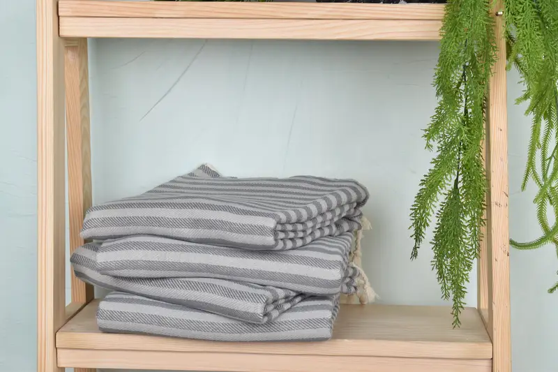 70x40 Cotton Striped Towel, Yoga Towel, Bridesmaid Gift, Scarf Towel, Home Decor Gifts, Personalized Turkish Towel, Gift Towel, Girls Weekend Favors - 7