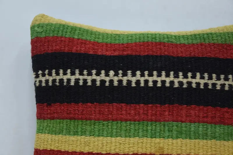 Luxury Cushion, Throw Kilim Pillow, Boho Pillow Sham Cover, Kilim Pillow Cover, Pillow Case, 12x12 Red Cushion Cover, Neutral Cushion Case - 2