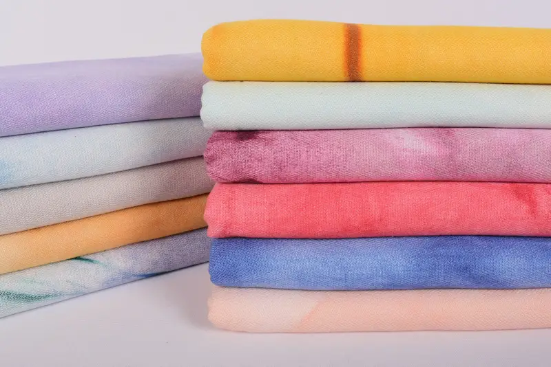 Turkish towel, Peshtemal Towel, Valentines Day Gift, Wedding Gift, Summer Towel, Travel Towel, Turkish Towel Set, 64x40 Cotton Tie Dye Towel - 3