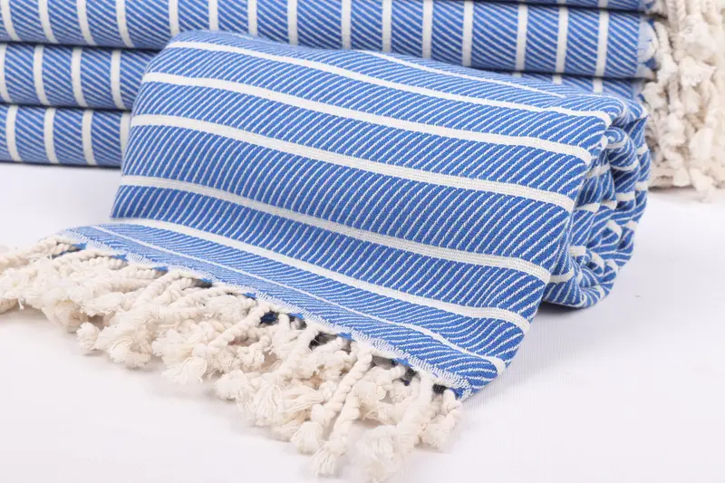 Wedding Gift Ideas, Wedding Favors, Gift For Her, Personalized Turkish bath towel for home decor, 70x40 Bamboo Striped Towel, Custom Beach Towel - 4