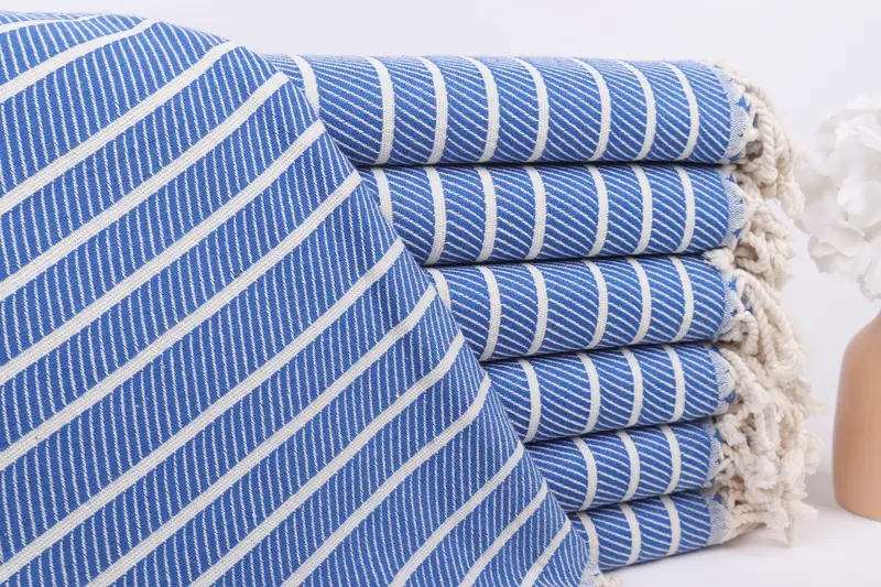 Wedding Gift Ideas, Wedding Favors, Gift For Her, Personalized Turkish bath towel for home decor, 70x40 Bamboo Striped Towel, Custom Beach Towel - 1