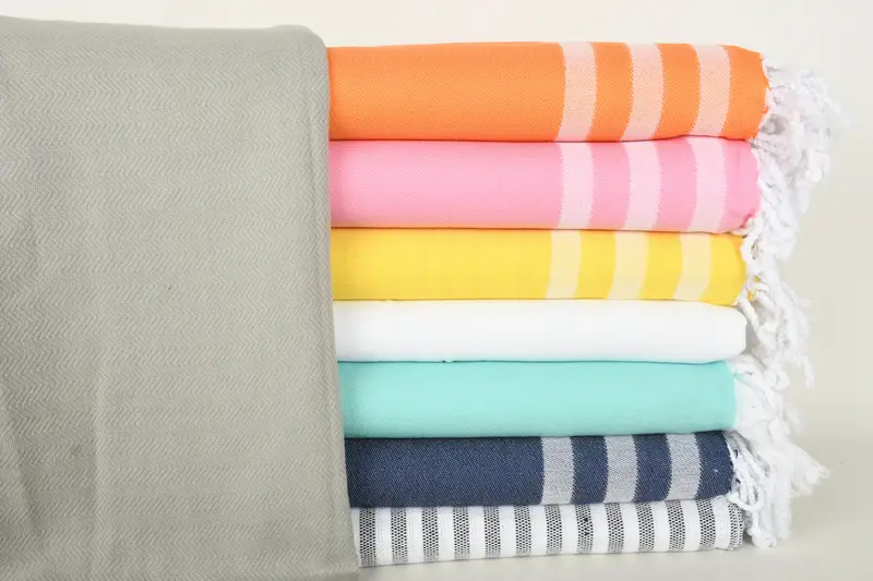 70x40 Cotton Set of 8 Towel, Monogram Turkish Towel, Luxury Turkish Bath Towel, Absorbent Turkish towel, Baby Boy Gift, Monogram Beach Towel - 1