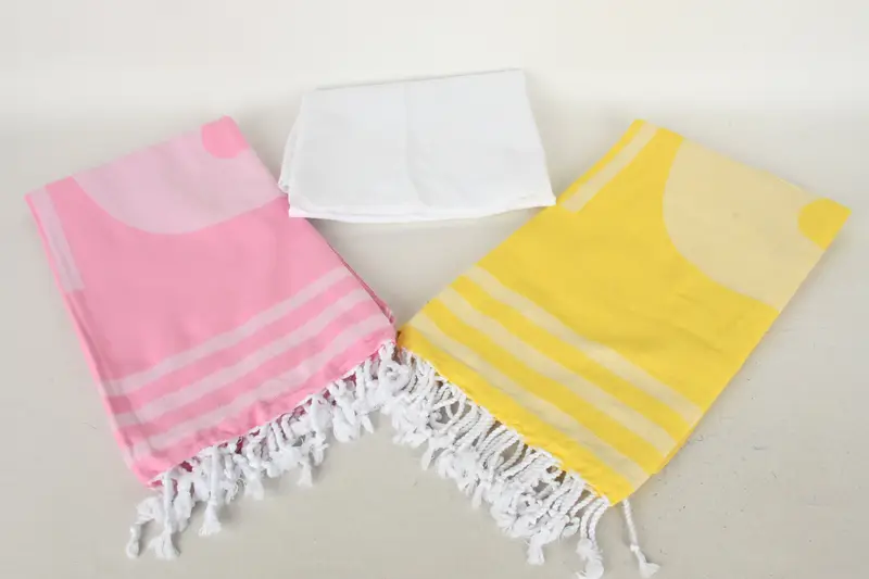 70x40 Cotton Set of 8 Towel, Monogram Turkish Towel, Luxury Turkish Bath Towel, Absorbent Turkish towel, Baby Boy Gift, Monogram Beach Towel - 5
