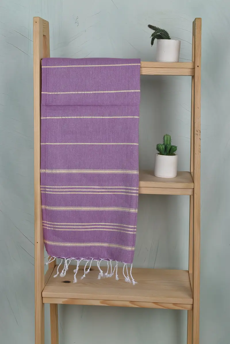 Wedding Favors, Monogram Kitchen Towel, Personalized Dish Towel, 40x24 Cotton Striped Towel, Family Gift, Customized Turkish Towel, Boyfriend Gift - 8