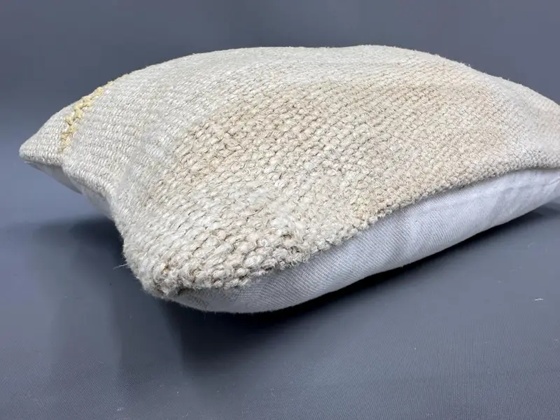 Outdoor Cushion Case, Kilim Pillow Cover, 12x20 White Pillow Cover, Home Decor Pillow, Cushion, Knitted Pillow Cover, Vintage Kilim Pillow - 6