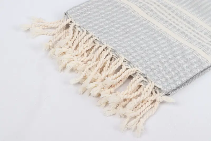 Bachelor Party Gifts, Gift For Him, Best Wedding Gift, Turkish bath towel for spa, 68x38 Linen Striped Towel, Luxury towel, Absorbent towel - 7