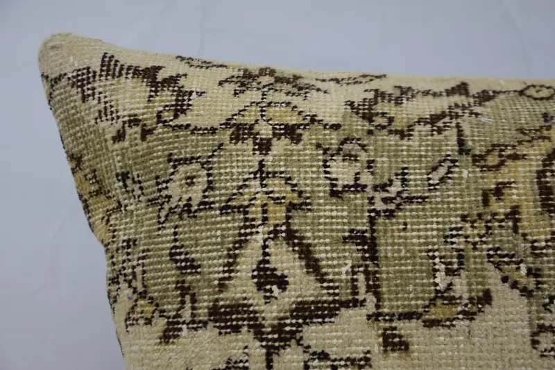 Oriental Pillow Sham, Boho Pillow Sham Cover, Pillow for Couch, Tribal Cushion Cover, 32x32 Beige Pillow Sham, Gift Pillow, Pillow Case - 2