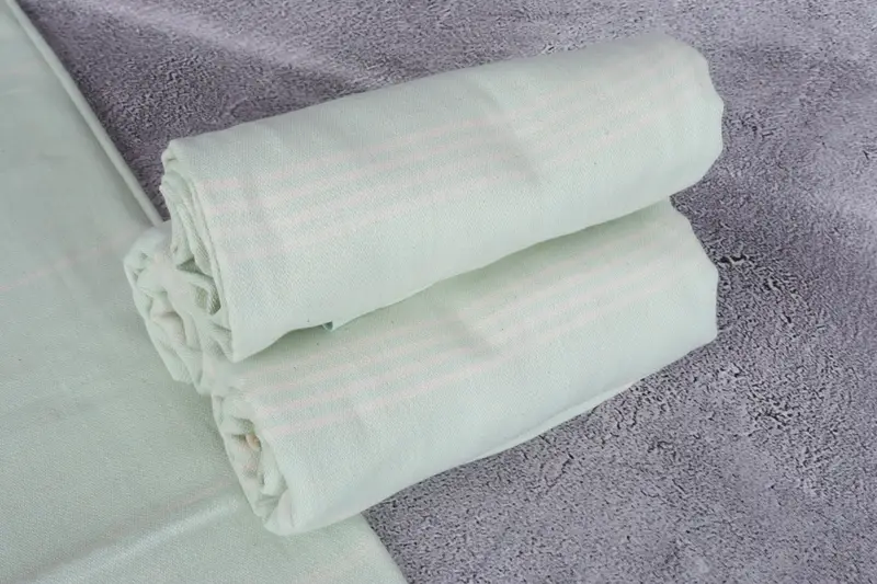 68x40 Cotton Striped Towel, Bridesmaid Gifts, Gift For Best Friend, Personalized Turkish Towel, Turkish Towel USA, Personalized Towel Gift - 7