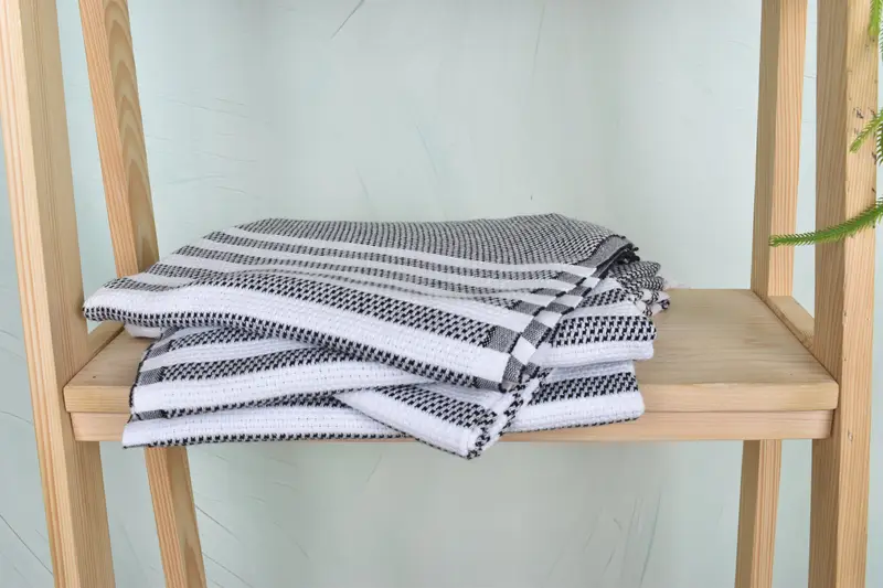 Decorative Towel, Bridal Shower Favor, Wedding Favors, Personalized Hand Towel, Bachelorette Towel, 44x24 Cotton Striped Towel, Turkish Tea Towel - 7