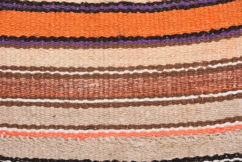 Antique Pillows, 24x24 Orange Cushion, Pillow for Couch, Cushion Cover, Handwoven Pillow Cover Cushion Case, Boho Pillow Sham Cover - 3