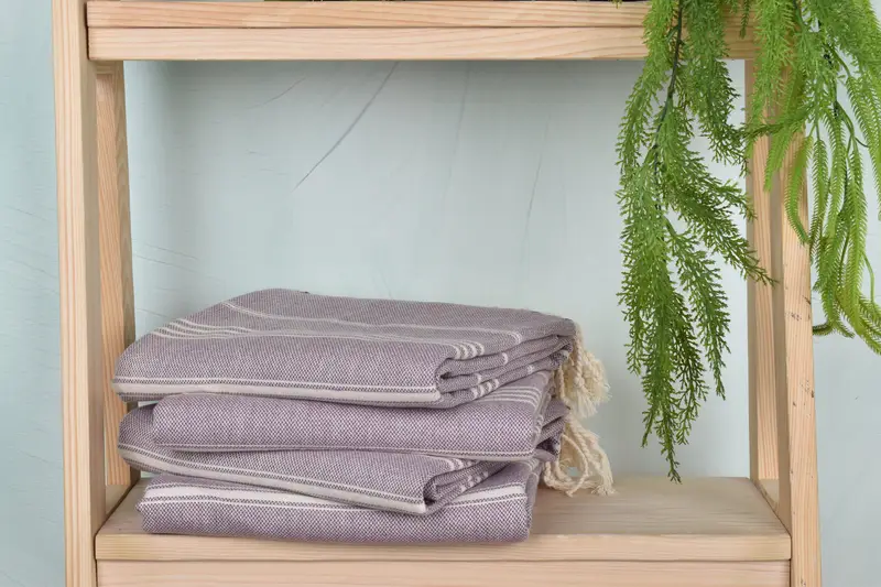 Organic Turkish towel, Absorbent Turkish peshtemal towel for beach use, Bridesmaid Gift Towel, Beach Towel Gift, Bachelor Gift, Organic Beach Towel - 7
